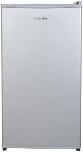 UNIVERSALBLUE Mini Frigorífico INOX | Nevera Pequeña 84L | Bajo Encimera | Puerta Reversible | Minibar