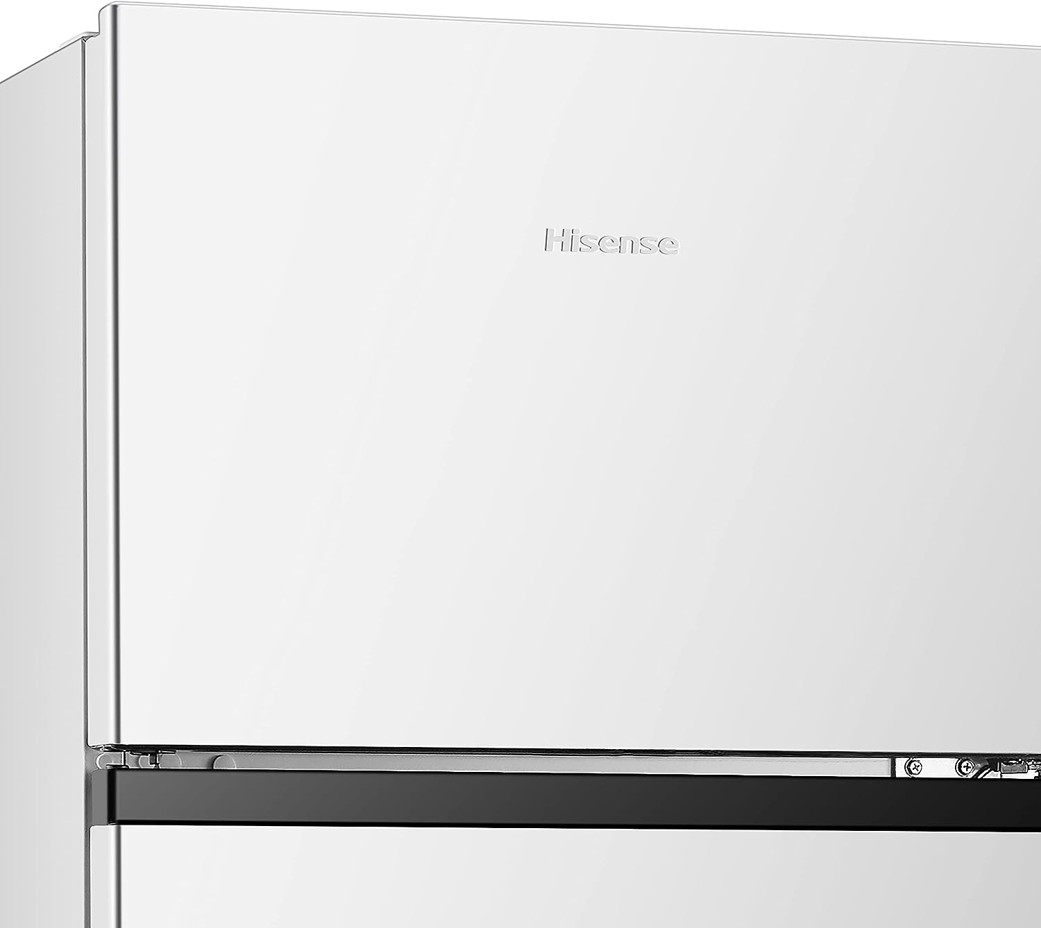 Hisense RT267D4AWF - Frigorífico Dos Puertas, Capacidad 205 L Neto, Cíclico, Alto 143 cm, Tirador Integrado, Puertas Reversibles, Congelador 4 Estrellas, Silencioso 40 dBA, Color Blanco