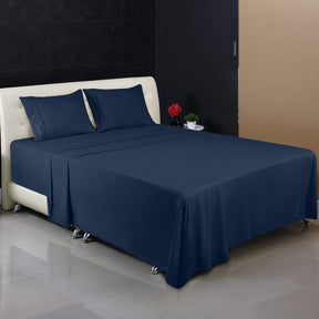 Utopia Bedding Juego Sábanas de Cama - Microfibra Cepillada - Sábanas y Fundas de Almohada (Cama 150, Gris)