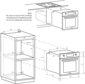 Candy Horno-INDP FIDCPX200 INOX ESTATICO A